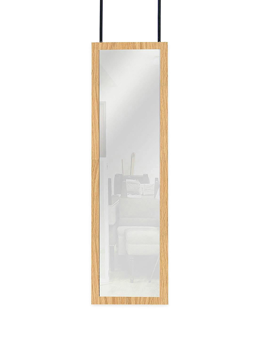 How To Hang A Full Length Mirror Without Nails How To Hang A