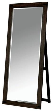 Target Mirrors Editor Approved List 12 Best Target Wall Mirrors Of 2019   Homes Inside Out Simones Rustic Standing Mirror Wire Brushed Rustic Brown Iohomes 