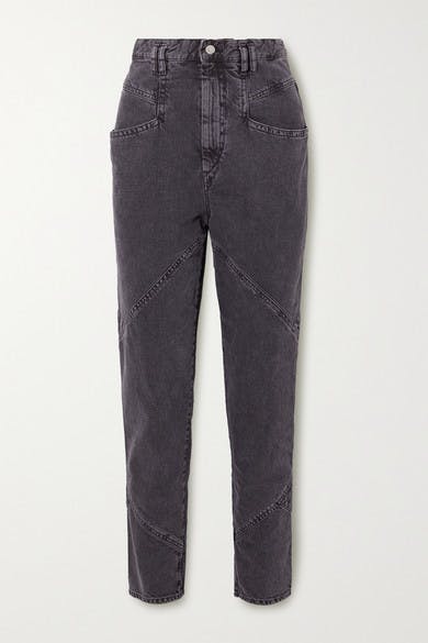CONP 23SS Acid Washed Silver Denim Jeans