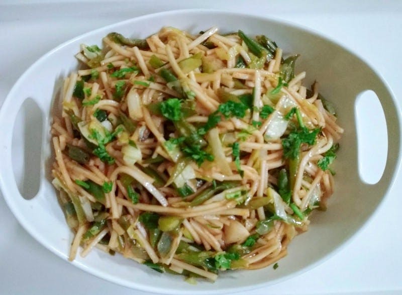 Jain Hakka Noodles Your Veg Recipe