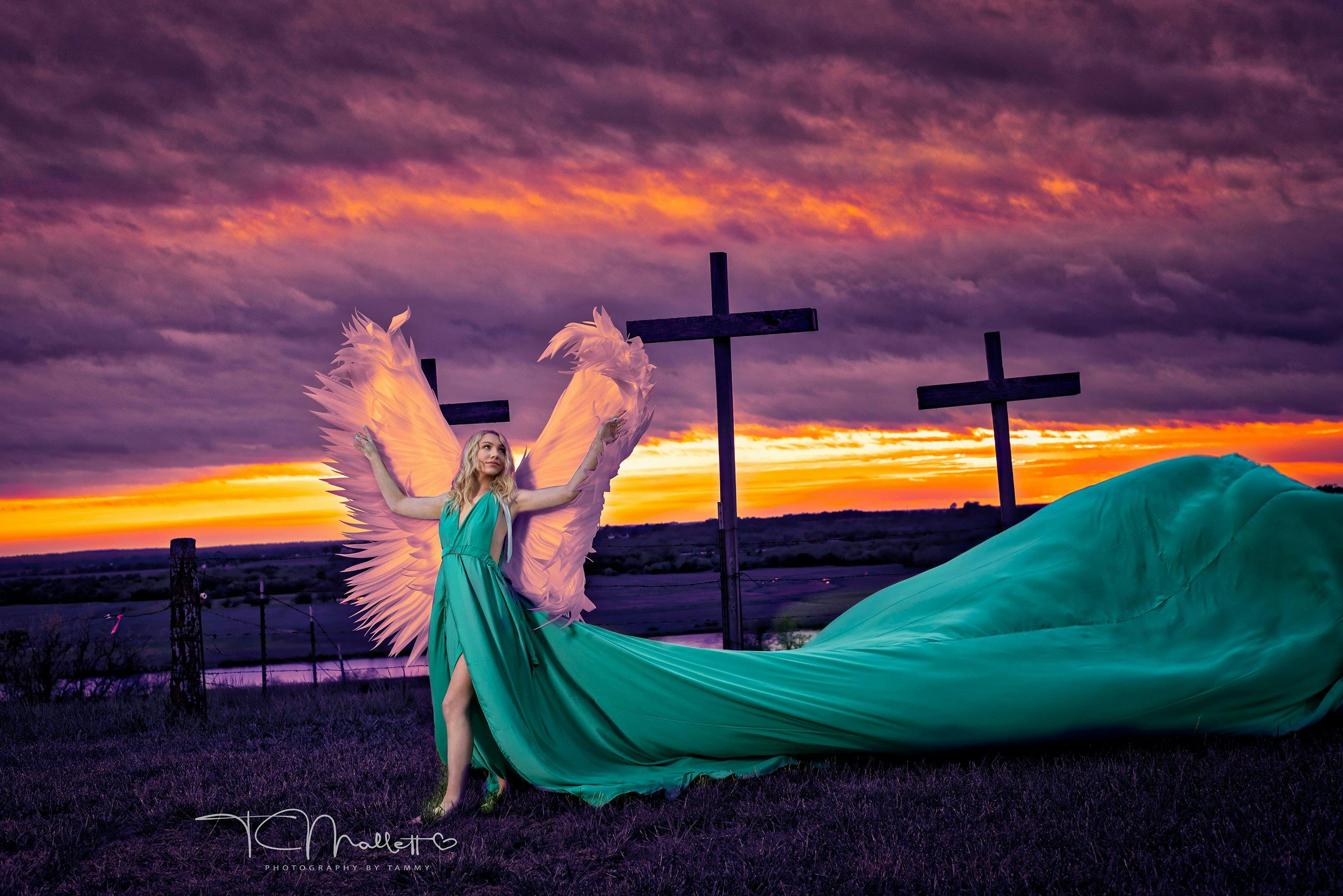 flying dress photoshoot new orleans