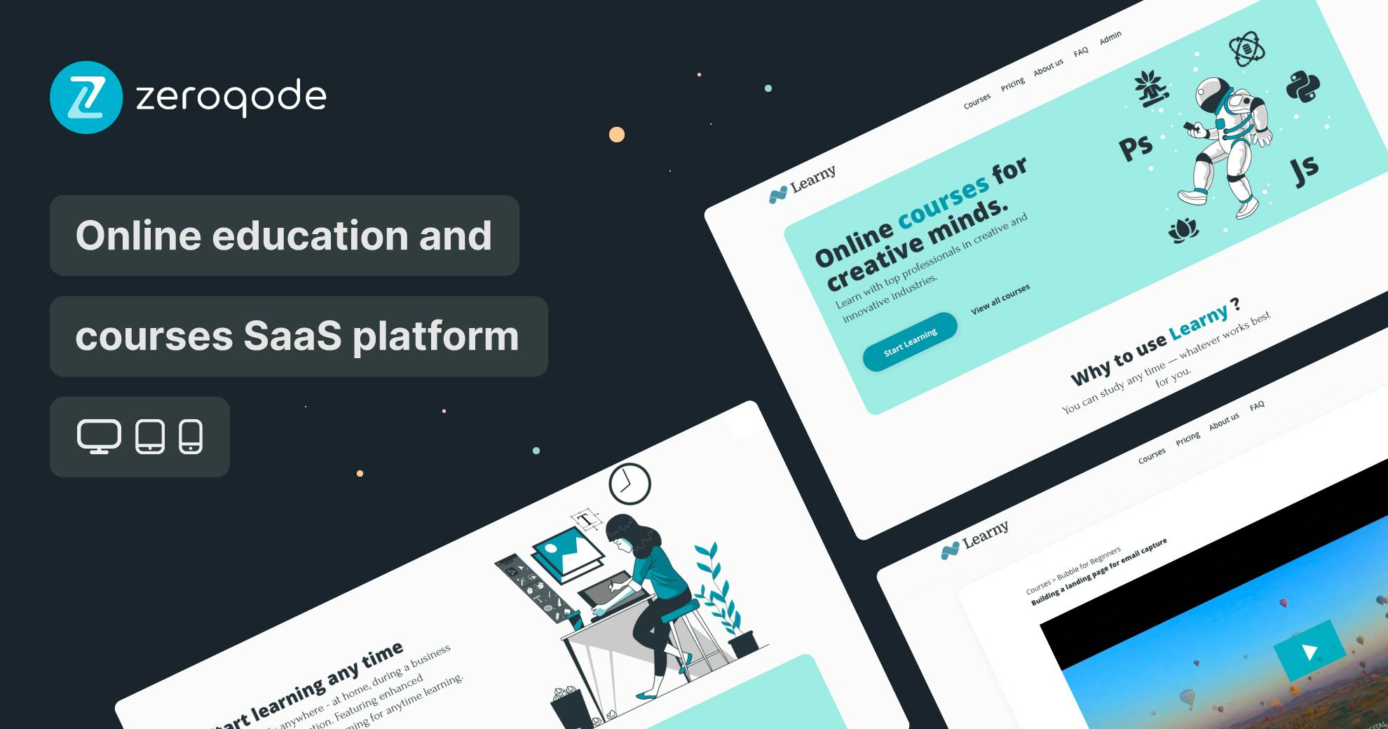 Bubble Saas Template