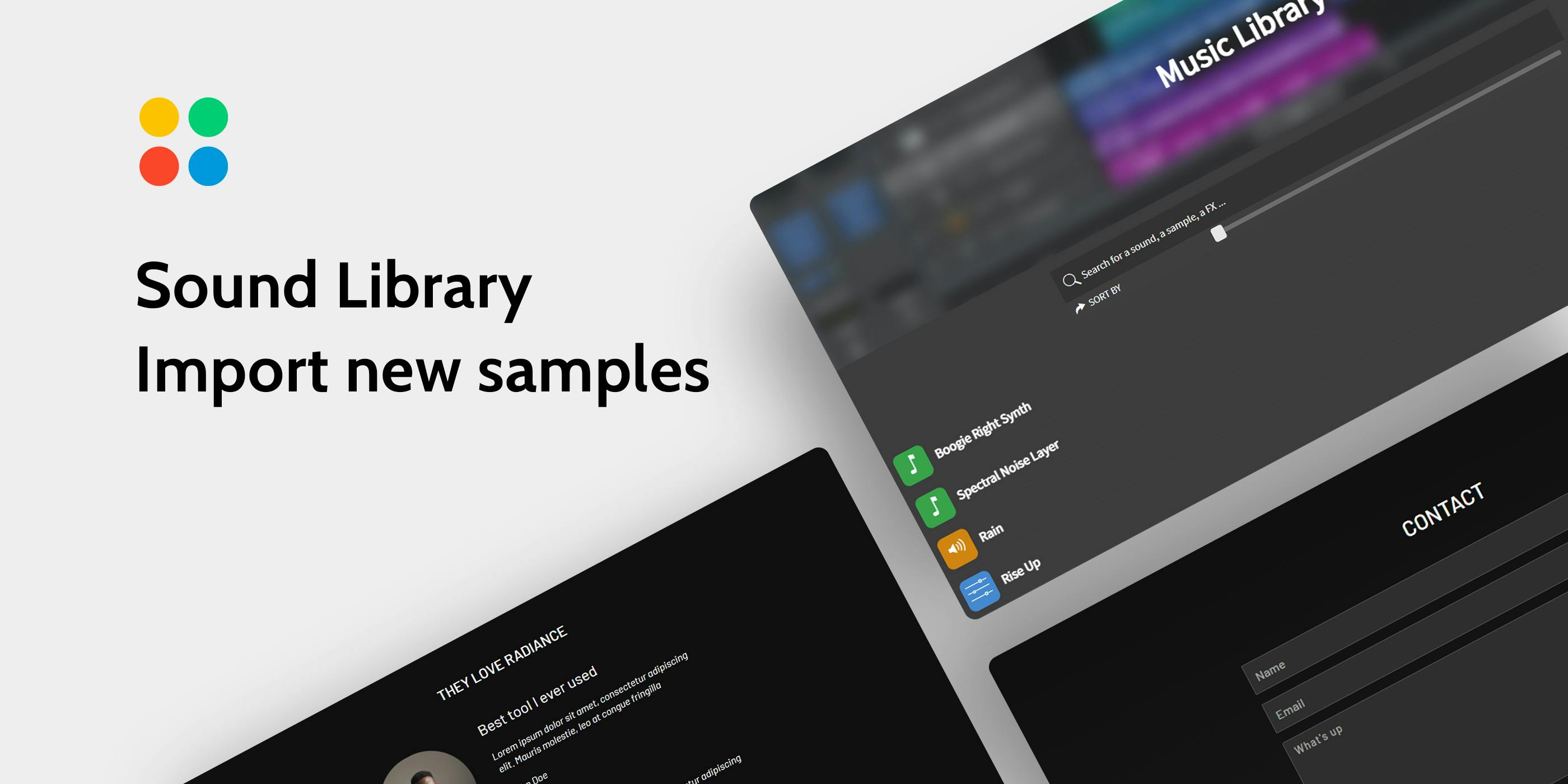 Music Library Template | Bubble