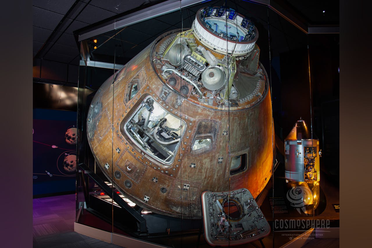 Inside Of Apollo Service Module