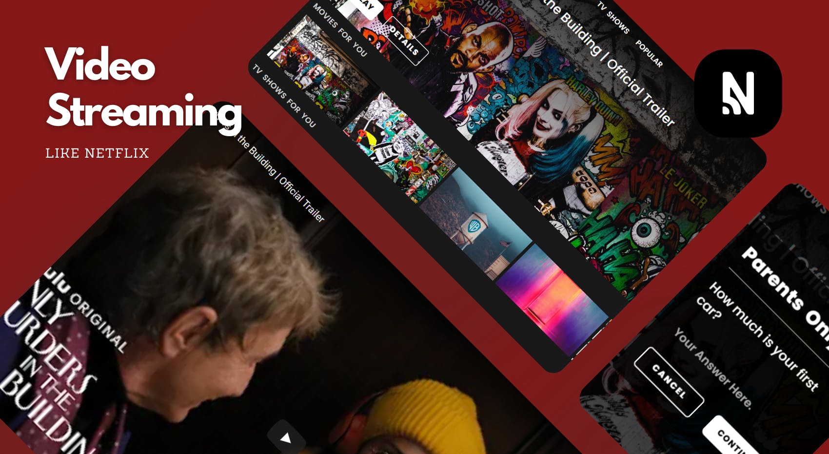 Video Streaming - Netflix like Template | Bubble