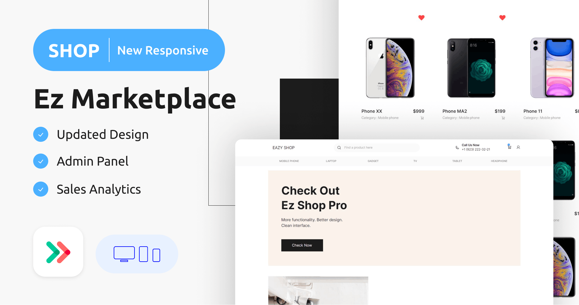 Ez Marketplace Shop v2.0 Template Bubble