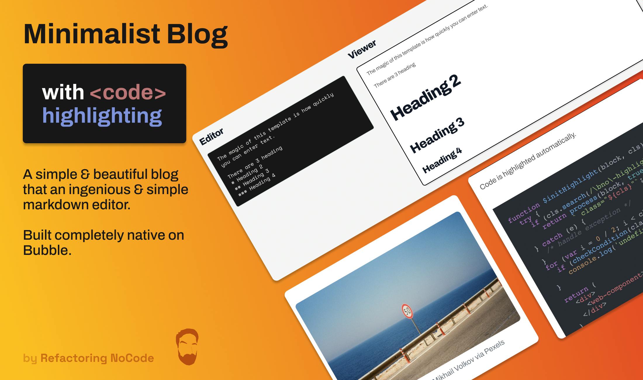 Markdown converter blog Template Bubble Markdown converter blog Template Bubble