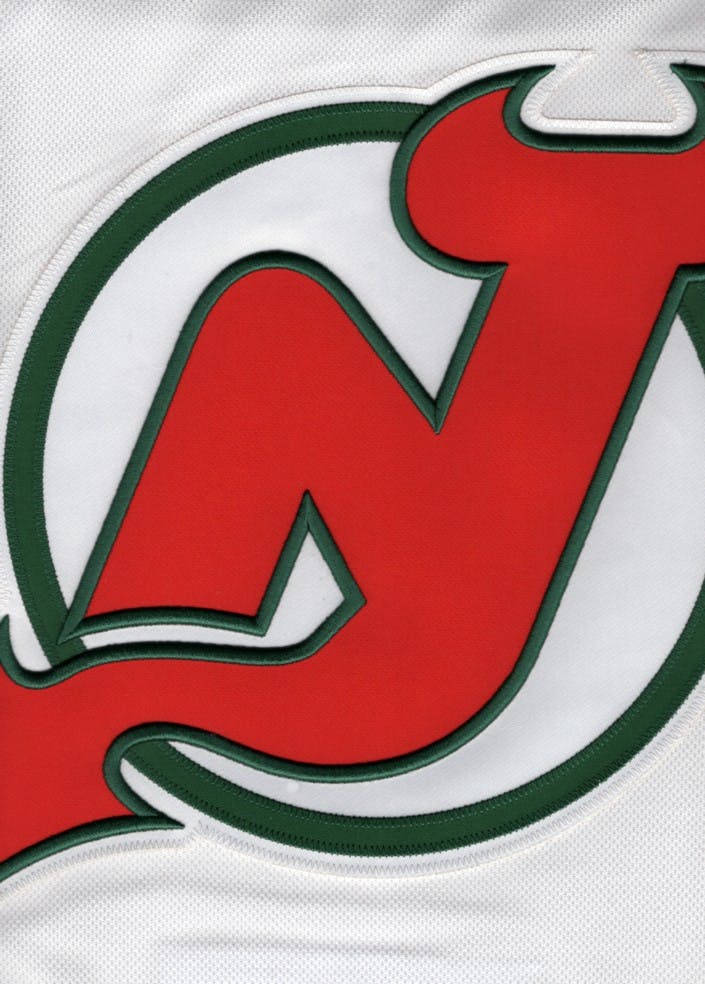 NWT high quality New Jersey Devils Adidas NHL Authentic Hockey Jersey - 52 *PrimeGreen*